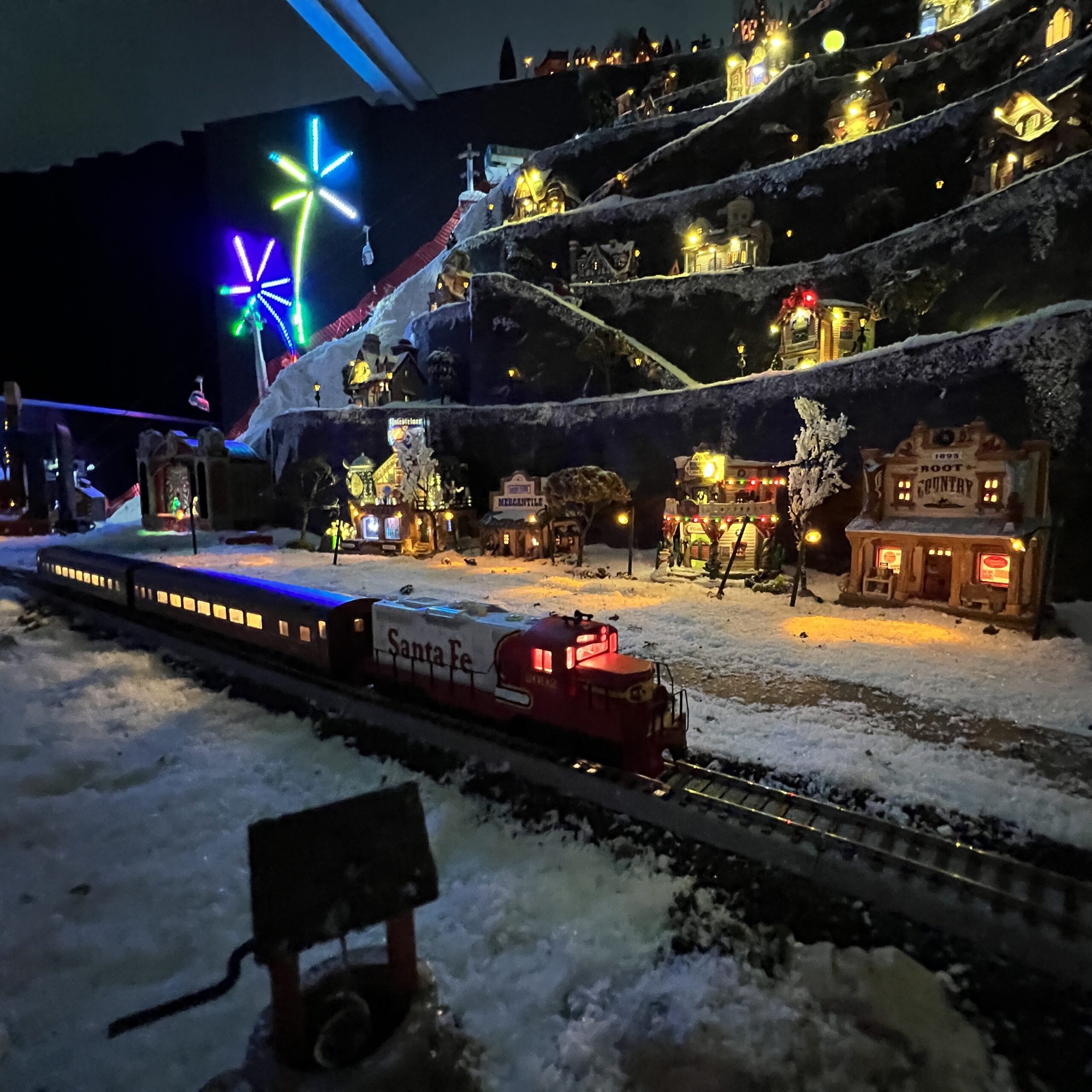 Magical Winterland Train scaled