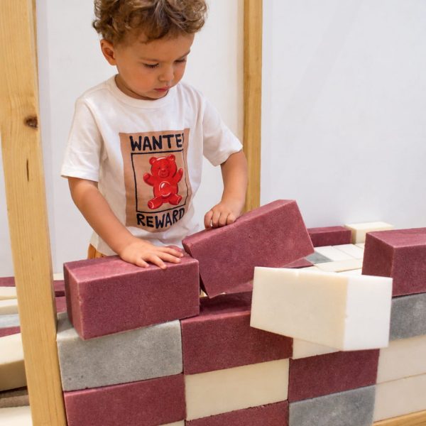 OliOli Kids At Work - Foam Bricks Building