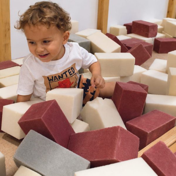 OliOli Kids At Work - Foam Bricks Falling