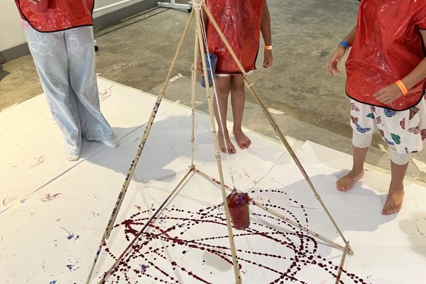 Paint Pendulum - summer camp ideas